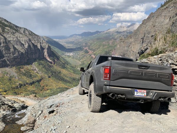 A Ford on the mountain